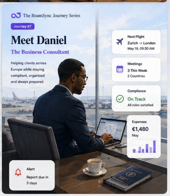 Daniel's journey card